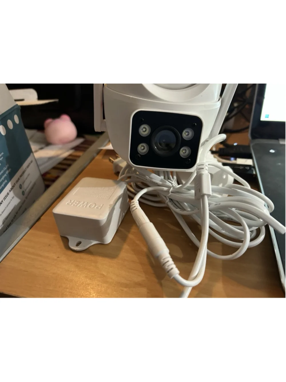 Guoan Vison Double Screen & Dual Area Monitor White Open box